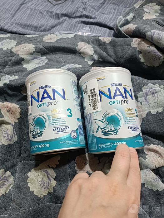 Смесь Nan opti pro 3  продам за 100 сум торг уместен новая не открыта.