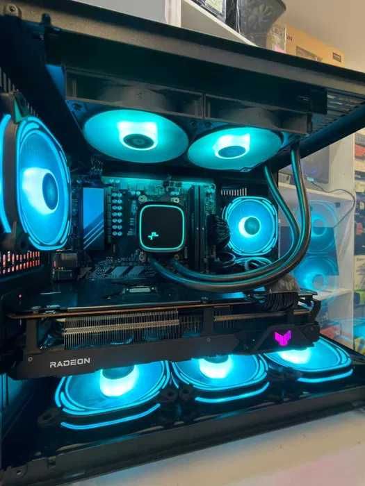 PROMO PC Ryzen 7 8700F,RX6800XT16GB RAM32GB DDR5 SSD 1TB Rate,TVA!