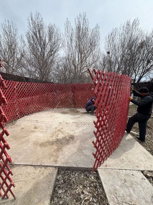 Киіз үй, 7 канат, Юрта