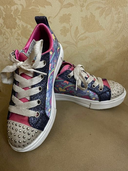 Детские кроссы / кеды на девочку Skechers