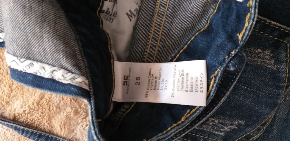 Джинсовый комбез 26 размер