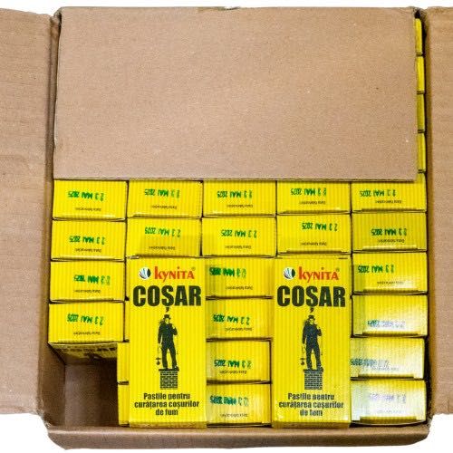 Pastile curățare horn Coșar pentru sobe, șeminee, coșuri fum