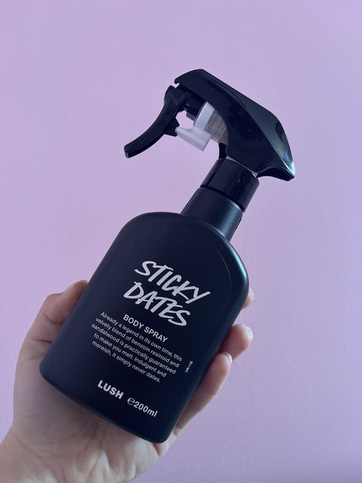 LUSH Sticky Dates Body Spray,парфюмен спрей lush