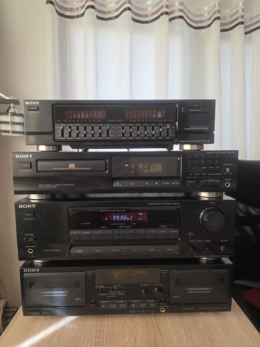 Vand Hifi Sony;SEQ-V901/CDP-315 CD/STR-GX211/TC-WR535