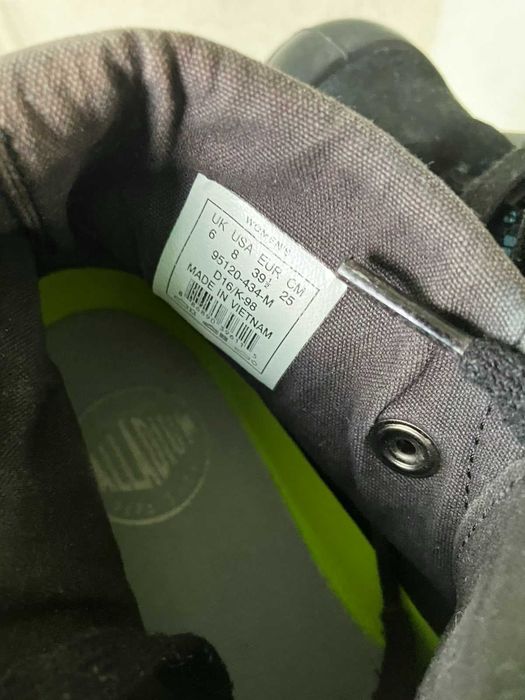 Palladium туристическа обувка Baggy Lea Low, номер 39.5, синьо-черно