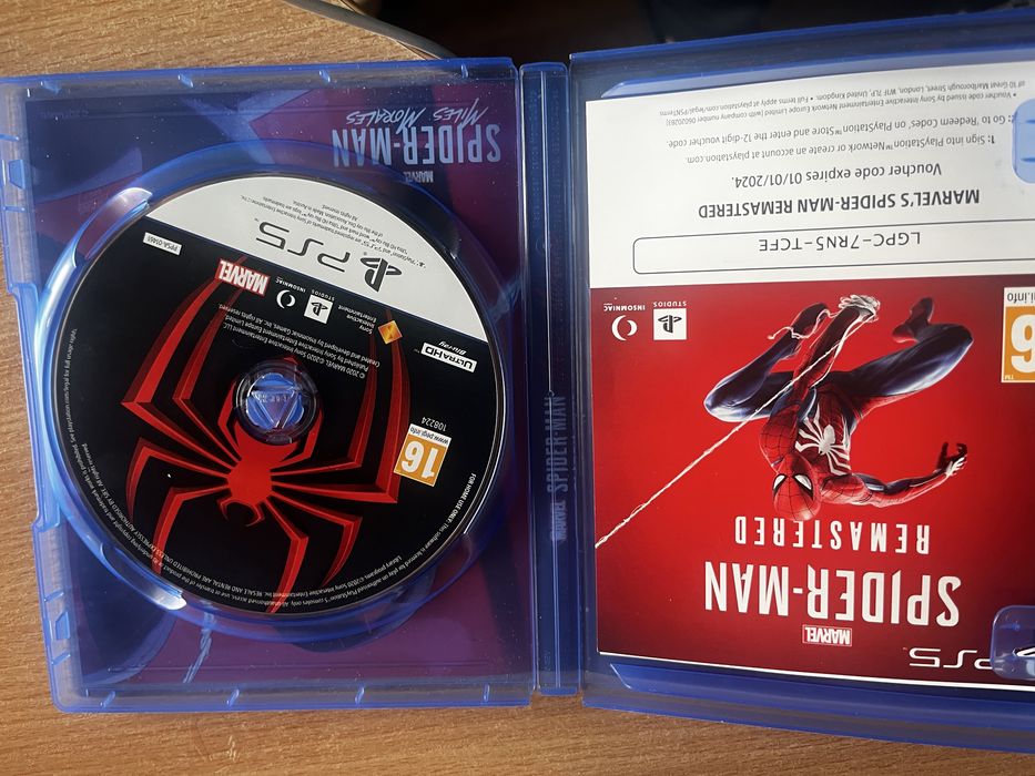 Продавам Spider man Miles Morales za ps5