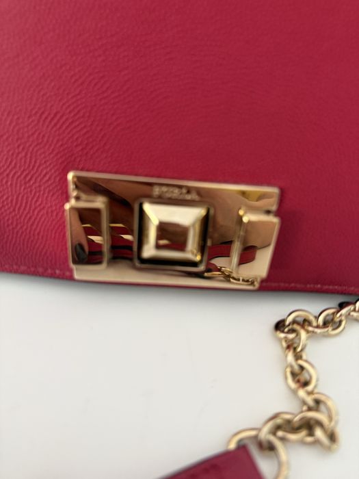 Geanta Furla roz inchis - zmeuriu