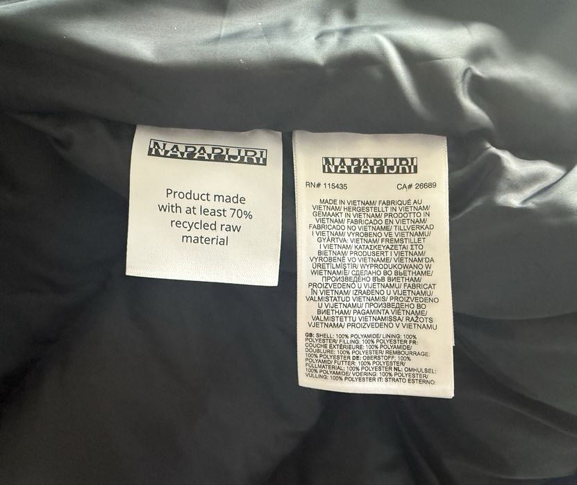 Napapijri Molveno Puffer Jacket ОРИГИНАЛНО мъжко зимно яке - M