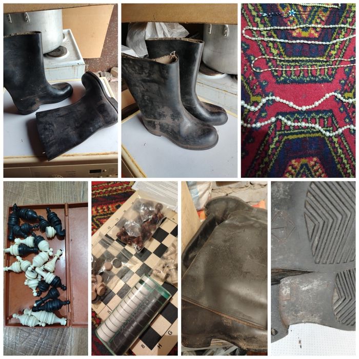 Монеты, статуэтки, бусы