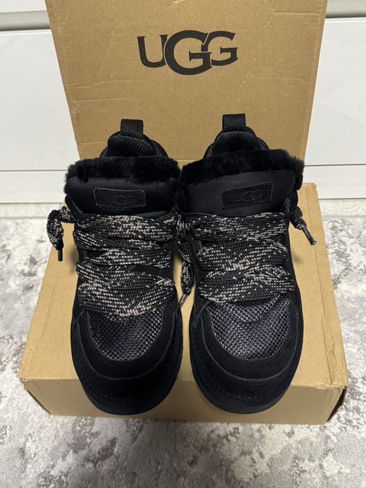 UGG Lowmel Black Sneakers