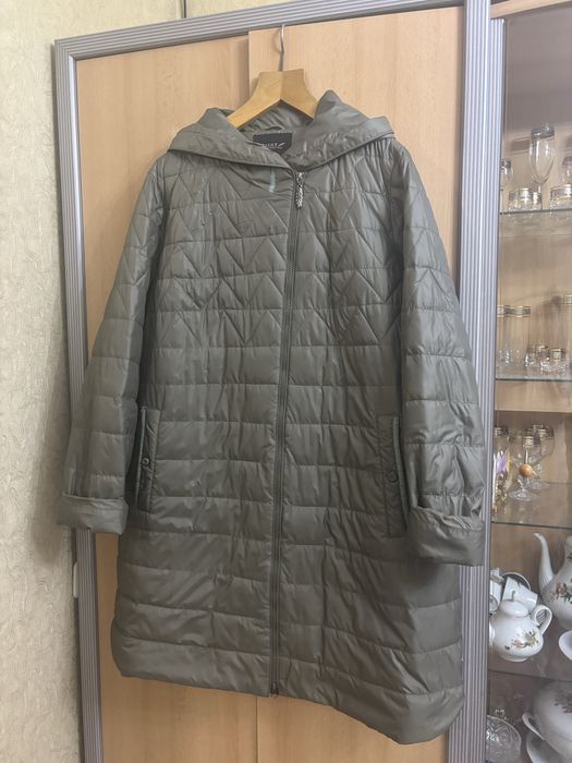 Стёганое межсезонное пальто