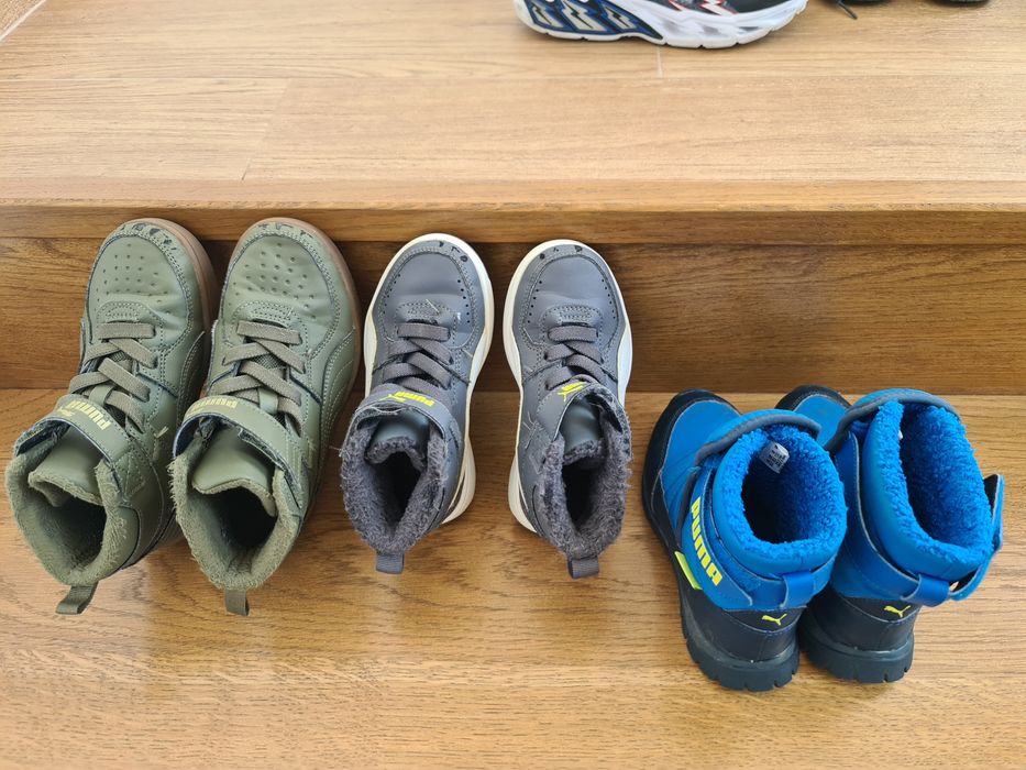 Adidasi copii si ghete fotbal Nike, Adidas, Skechers marimi 29-33