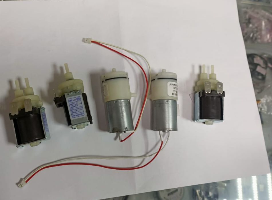 Клапана, насосы трансформаторы.