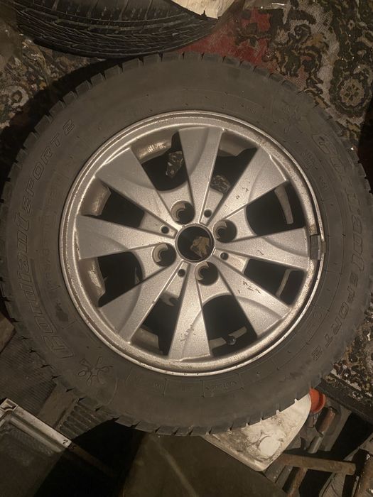 Продам диски с летней резиной