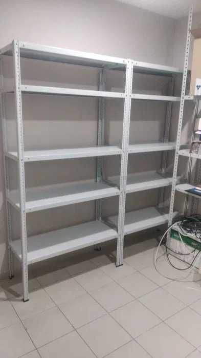 Стеллажи полки складские архивные для дома хранения нержавеющий