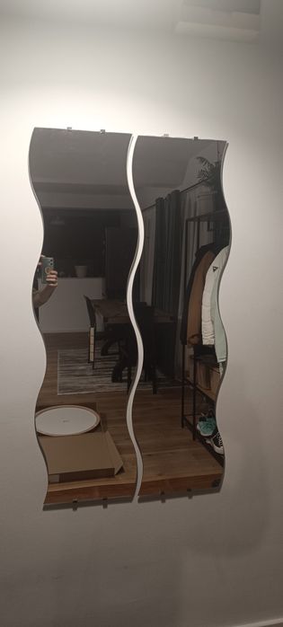 Oglinda ondulată - 2 buc