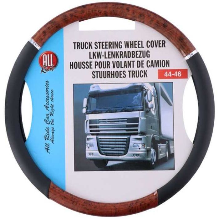 Универсален калъф за волан за камион 44-46 см - еко кожа