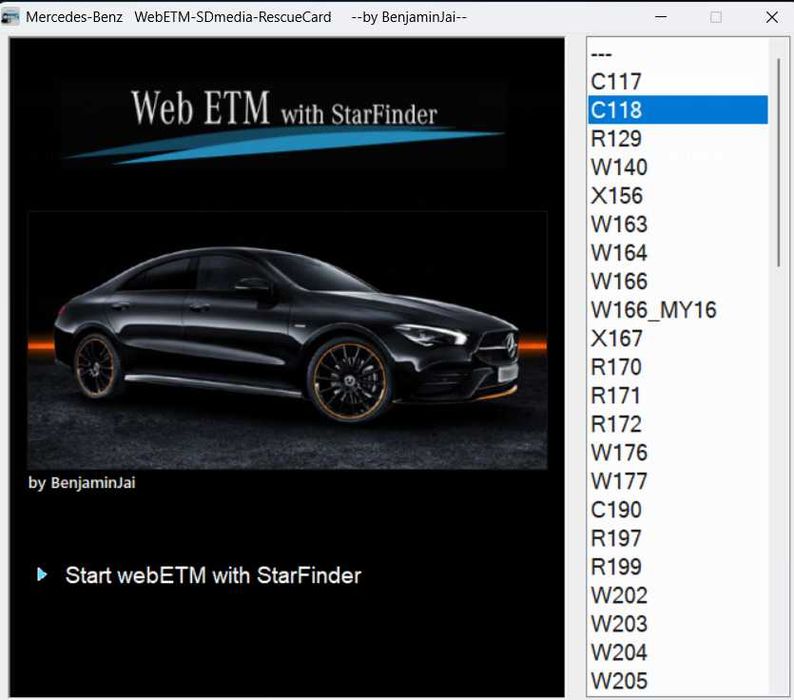 Software Reparații Mercedes WIS - ASRA 2020 / EPC - StarFinder 2023 + SDmedia addon