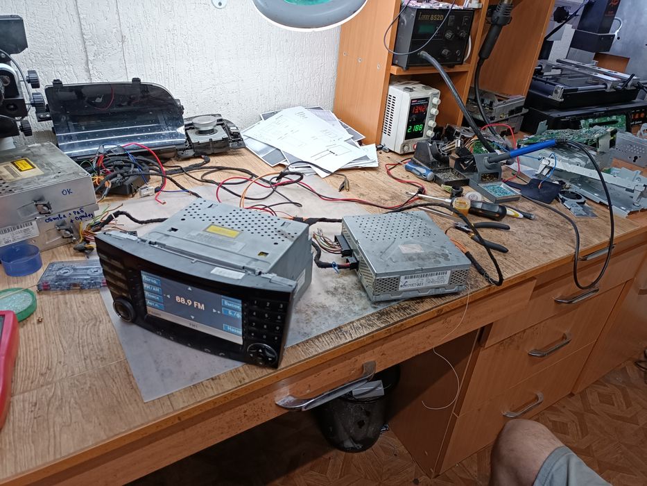 Ремонт усилителей mercedes