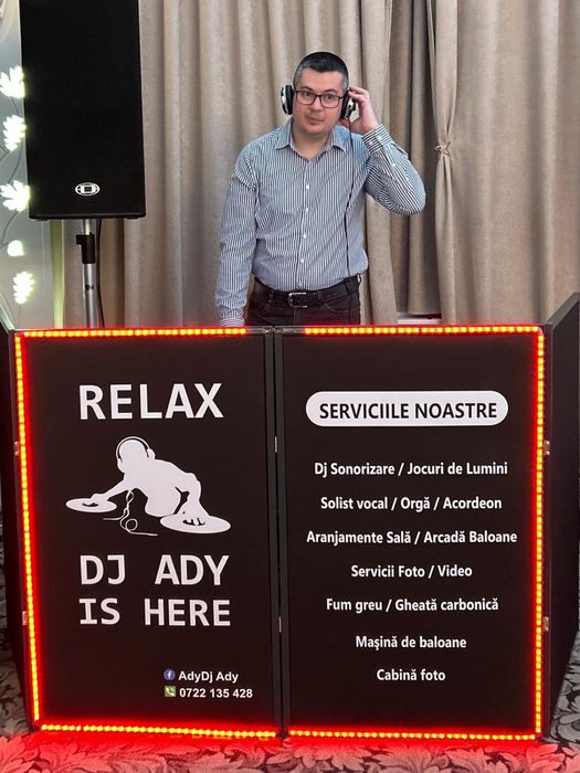 Dj,Sonorizare profesionala,lumini,Fum greu,foto-video