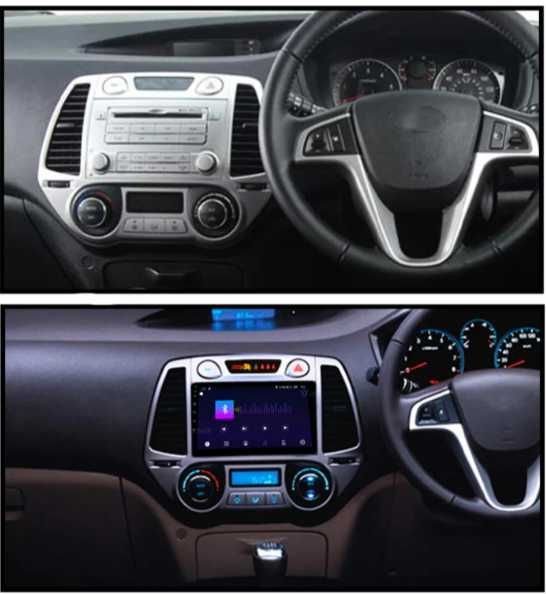 9-инчова мултимедия за Hyundai i20 (2008–2012) + подарък камера