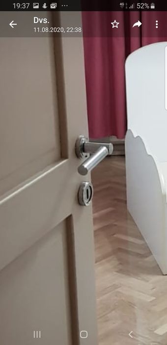 Mânere usi alamă rozeta moderne