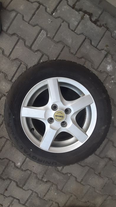 Vand jante ENZO +cauciucuri UNIROYAL