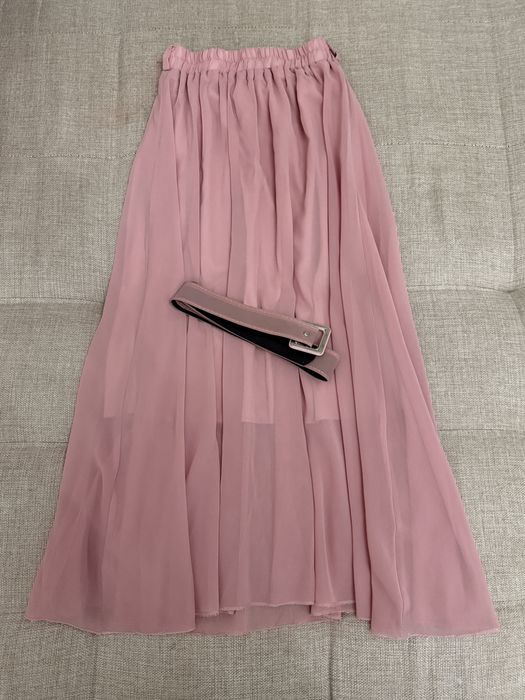 Юбка женская с ремнем