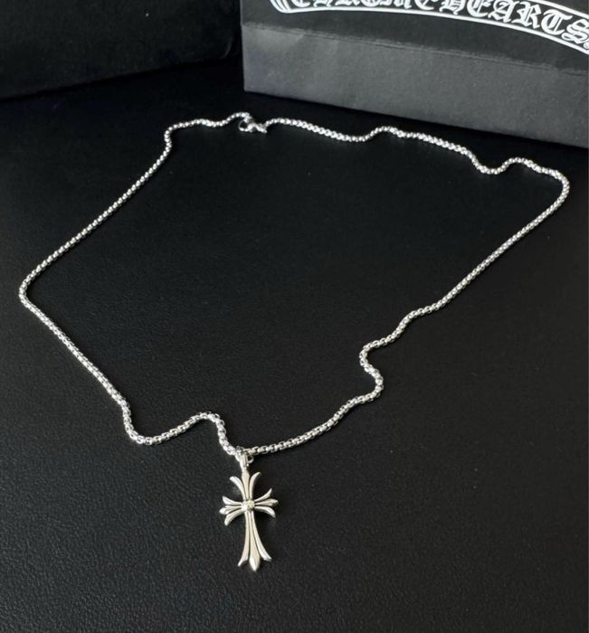 Set Doua Lantisoare Chrome Hearts Cross & Dagger