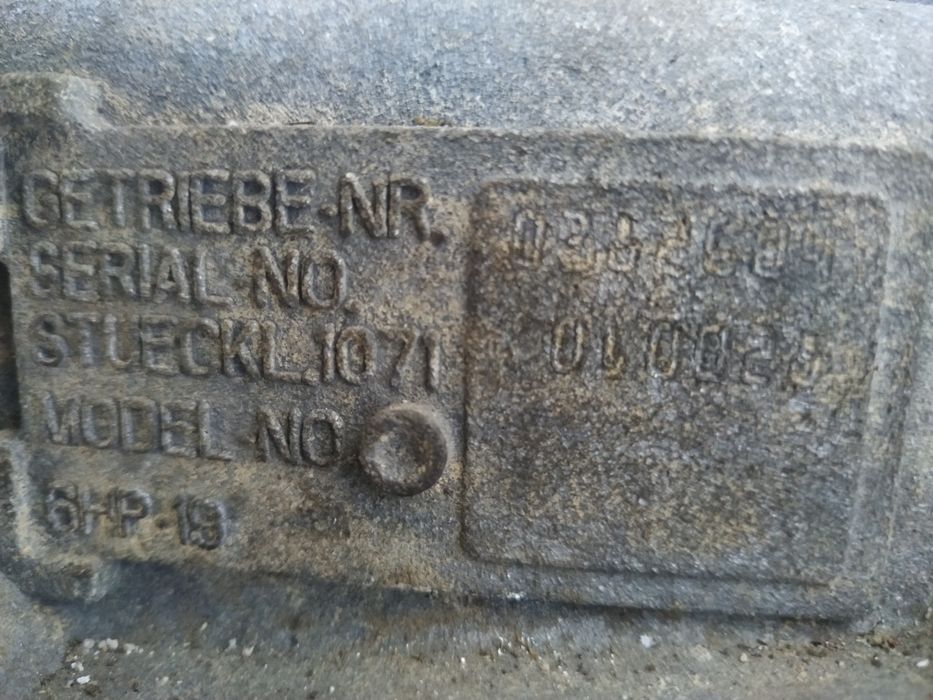 АКПП BMW 6hp19 от N52 3.0 2.5 e60 e90 e92