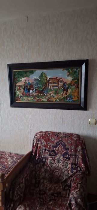 Голям гоблен - ръчно шит