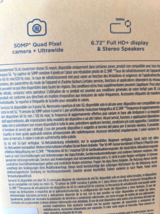 Телефон Motorola g35