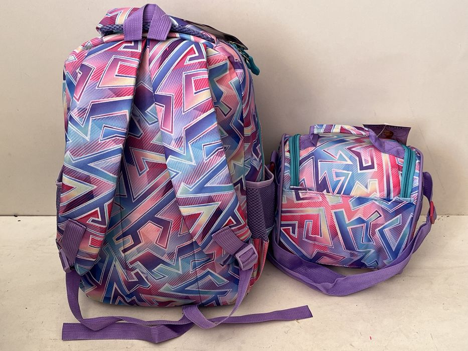 Ученическа раниц + чанта за храна / безплатна доставка/