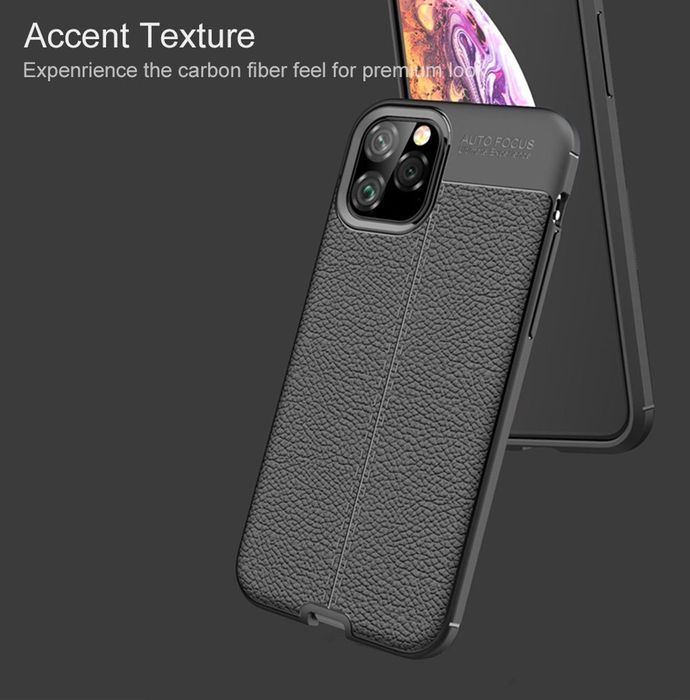 Husa / Bumper Antisoc model PIELE pt iPhone 11 / 11 Pro / 11 Pro Max