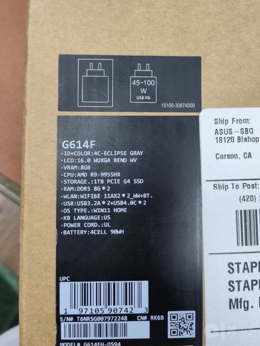 Asus Rog Strix G16