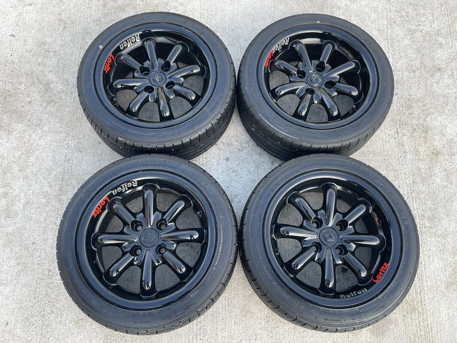 Jante 14 renault , 4x100 , 6.5j et 23 , cb 60.1 mm , 195 45 14 vara