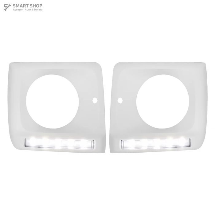 Carcasa faruri cu Lumini de zi dedicate LED DRL Mercedes G-class W463