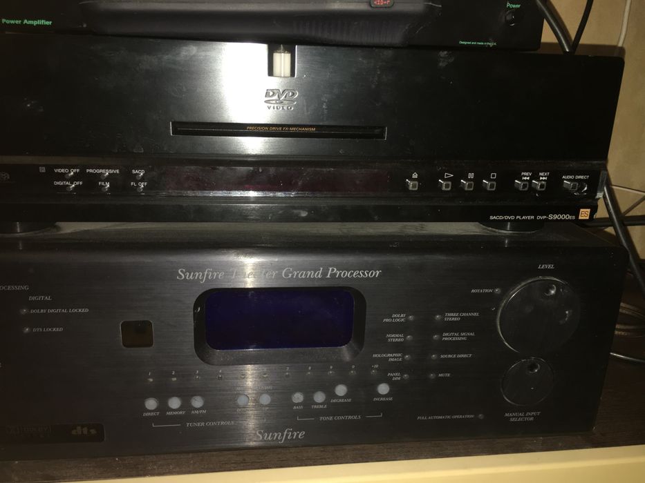 продам предварительный усилитель-процессор SUNFIRE THEATRE GRAND .