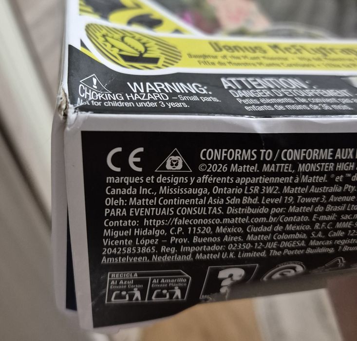 Кукла Monster High Венера репро