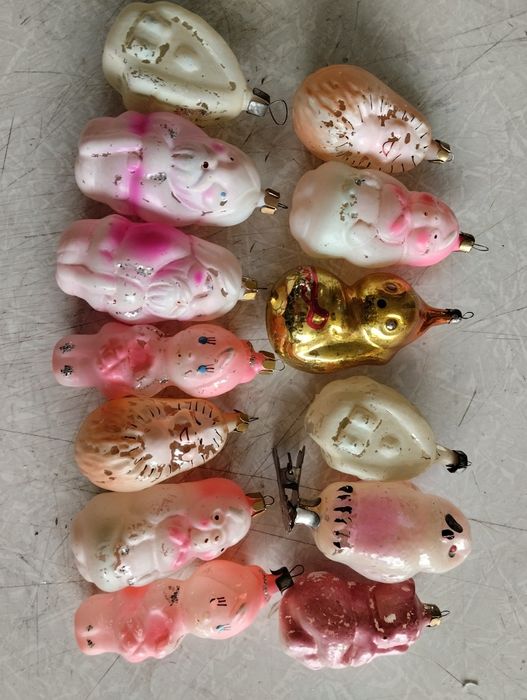 Ёлочные игрушки СССР