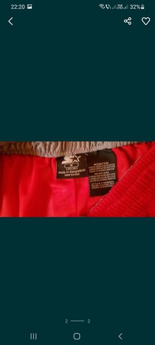 Pantaloni scurți Starter plasa marimea M