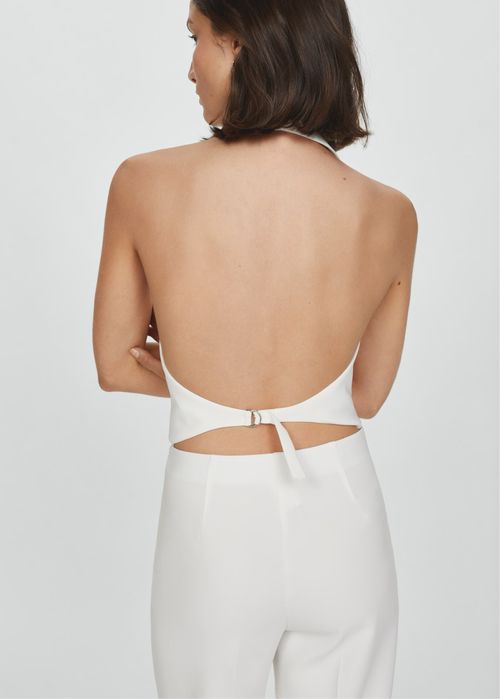 Червен и бял комплект Mango