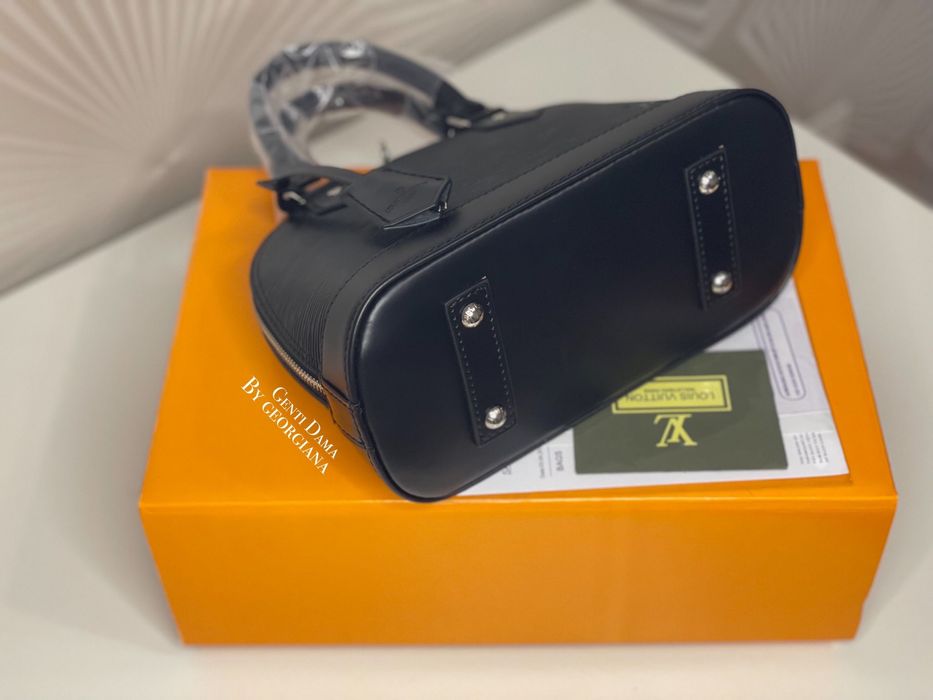 Geanta Louis Vuitton Alma BB Epi Piele Naturala