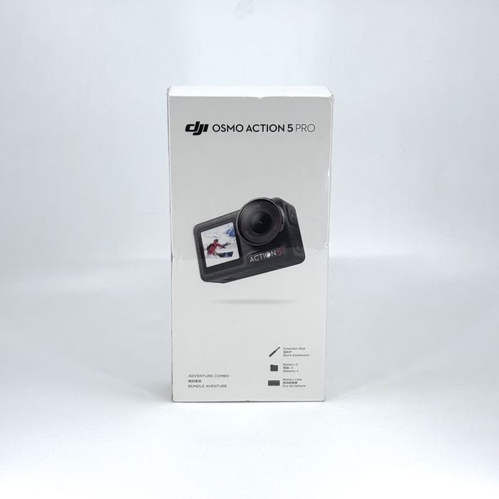 Camera DJI Osmo Action 5 PRO Adventure Combo | Sigilata | NOUA | Factura + Garantie |