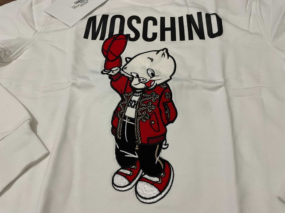 Дамска Блуза Love Moschino  с бродерия - XXS, S, M, L