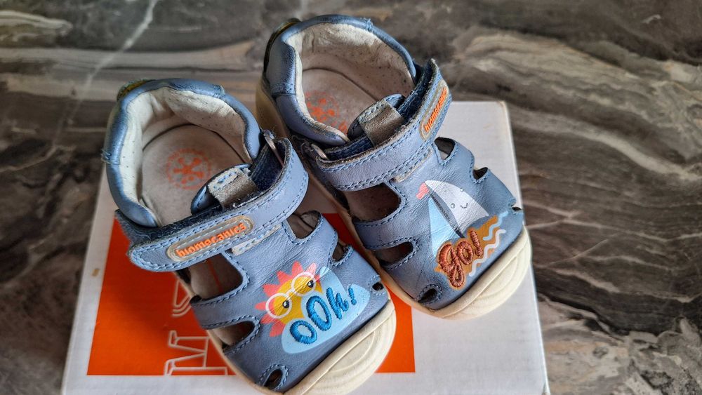 Бебешки сандали за момче Biomecanics