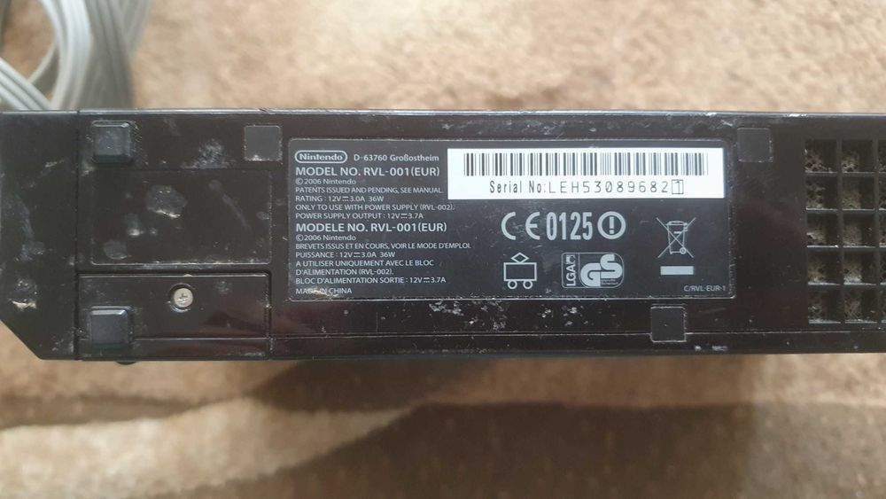 Consola Nintendo Wii Negru