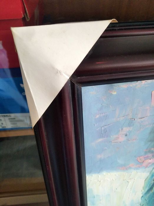 Картина маслом, масляная живопись.