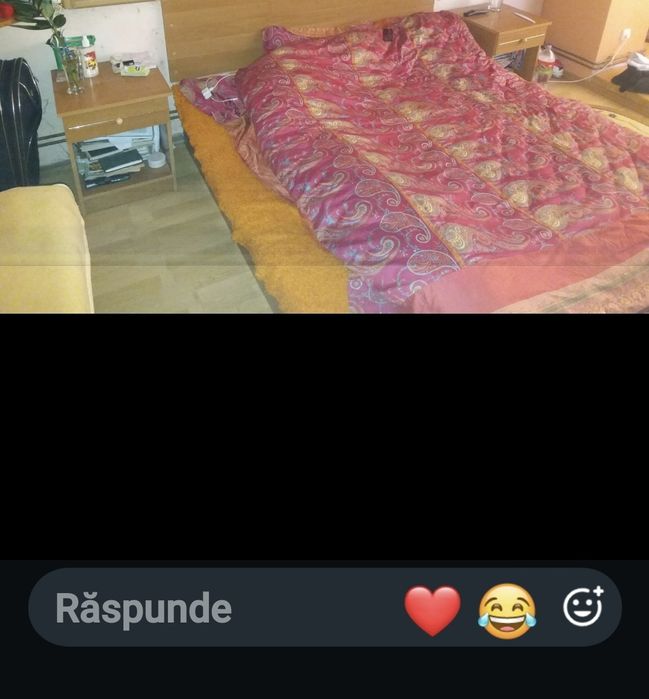 Vând dormitor tip Polonia cu saltea din iarbă de mare