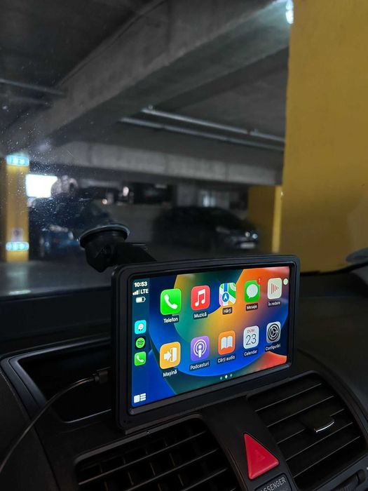 Navigatie Auto Universala CarPlay Android Auto Mirror Link 7.8 inch